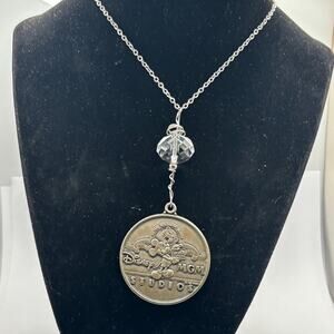Silver Disney Studios Necklace